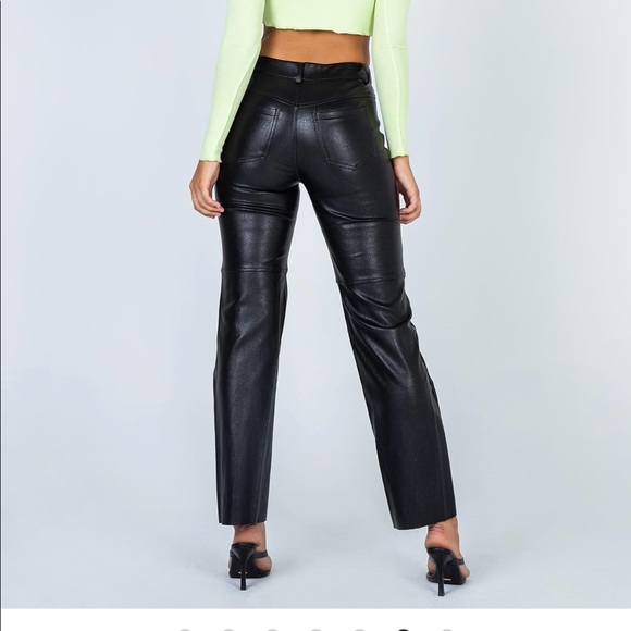 Princess Polly Faux Leather Pants - Picture 7 of 7